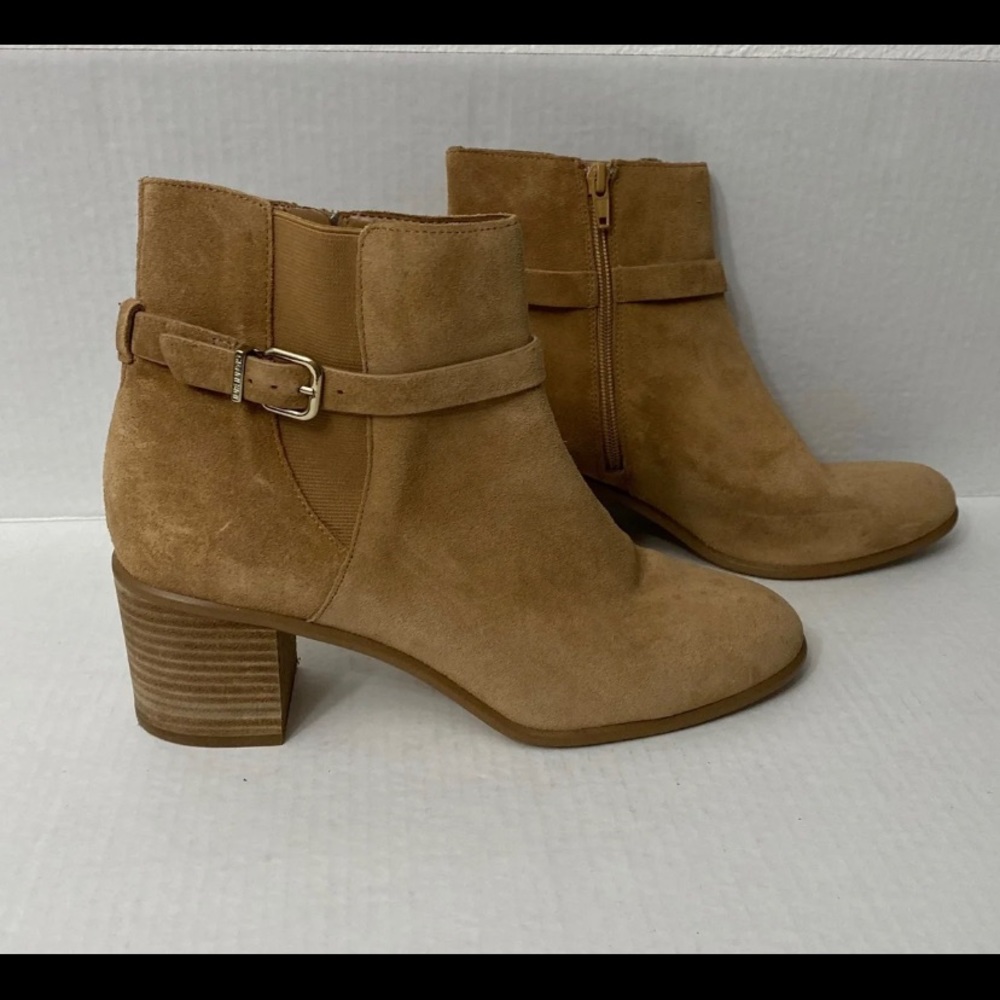 Tan Suede Ankle Boots size 11